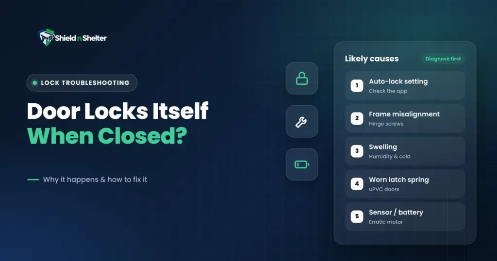 Door Automatically Locks When Closed: Why It Happens & How To Fix It