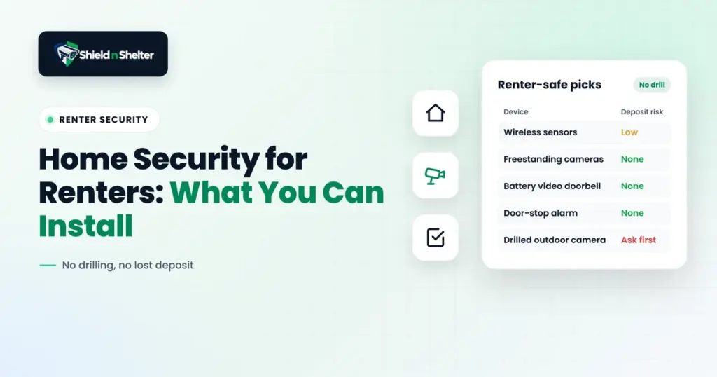 Home Security For Renters: What You Can (And CAN’T) Install