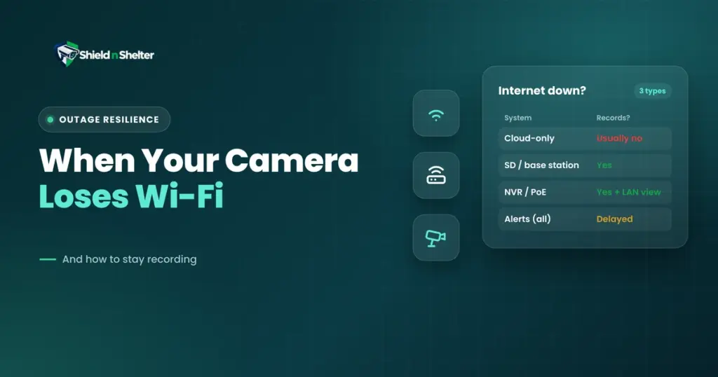 What Happens When Your Security Camera Loses Wi-Fi (and How to Stay Recording)
