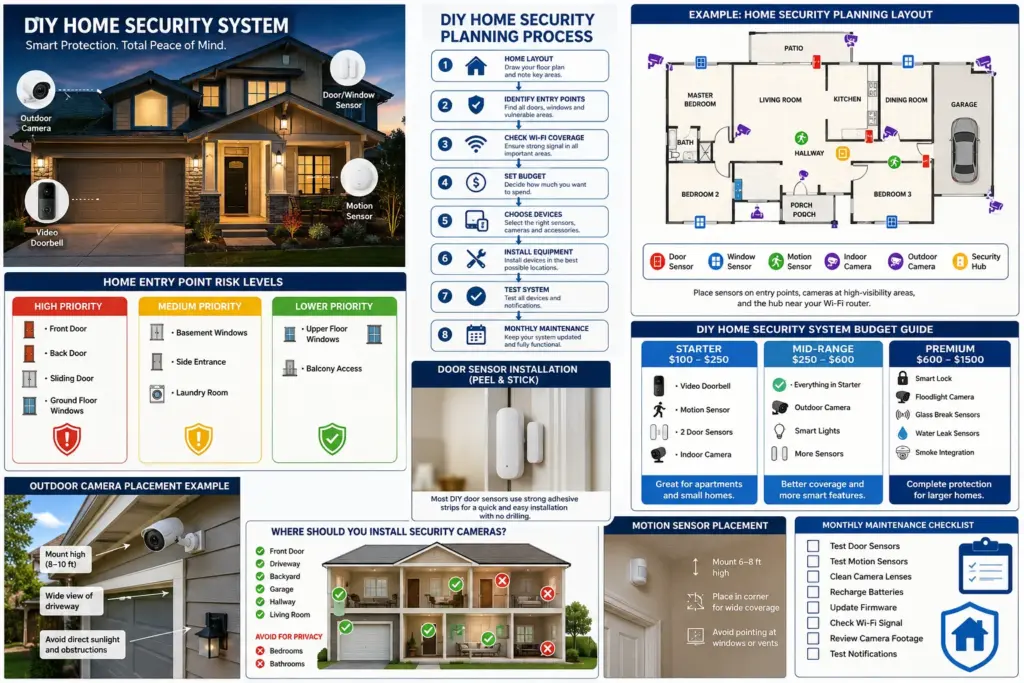 DIY Home Security: The Complete Planning & Installation Guide