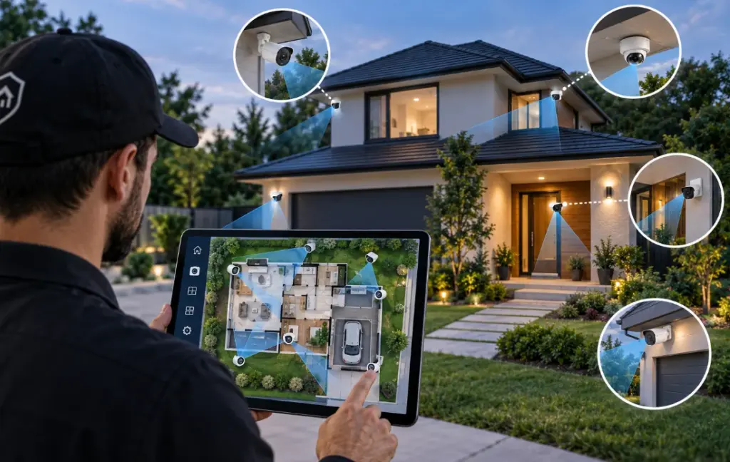 Camera Placement: The Definitive Room-by-Room & Entry Point Guide